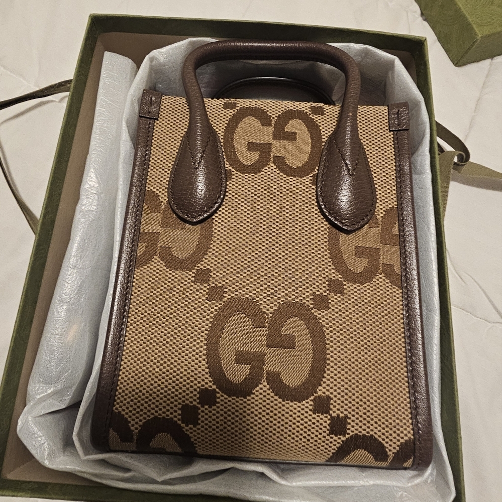 Gucci jumbo GG mini tote